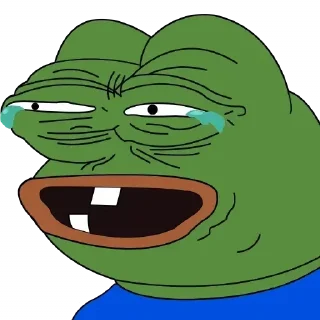 😂 emoji Pepeck | @C3R741NLY_1MPR3551V3 Telegram sticker 16 of 40