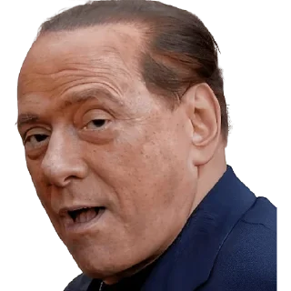 😒 emoji Silvio Berlusconi Telegram sticker 12 of 21