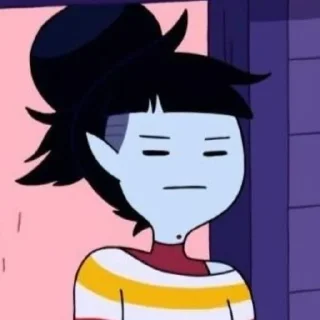 😑 emoji Marceline👱‍♀ @yourstickerschnl Telegram sticker 16 of 79