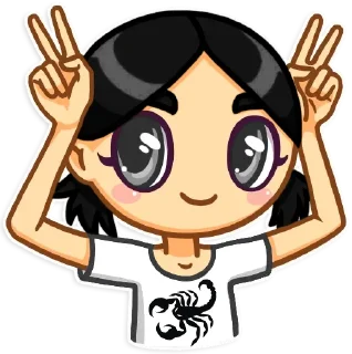 🦂 emoji Vicky - Composition 4 Telegram sticker 24 of 53