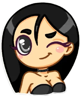 😉 emoji Vicky - Composition 4 Telegram sticker 17 of 53