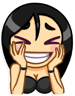 😆 emoji Vicky - Composition 4 Telegram sticker 10 of 53