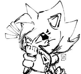 🌟 emoji Malware Amy → Sonic Rewrite // @rubynkoshaven Telegram sticker 23 of 110