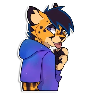 😜 emoji Nix by Jinho Telegram sticker 7 of 58
