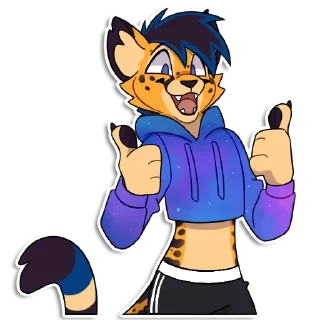 👍 emoji Nix by Jinho Telegram sticker 5 of 58