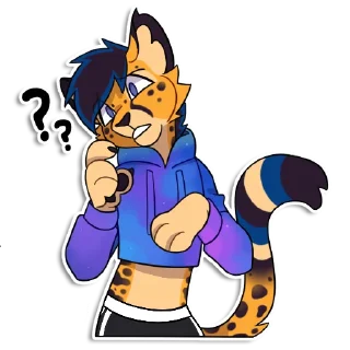❓ emoji Nix by Jinho Telegram sticker 11 of 58