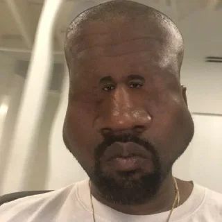 👤 emoji [ Kanye west ] @OriginalBitch Telegram sticker 14 of 65