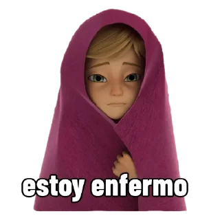 🤒 emoji Miraculous ladybug Telegram sticker 14 of 27