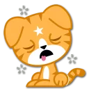 😫 emoji Mango Telegram sticker 16 of 40