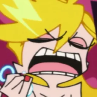 😤 emoji Panty & Stocking with Garterbelt Telegram sticker 13 of 91