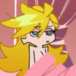 😐 emoji Panty & Stocking with Garterbelt Telegram sticker 20 of 91