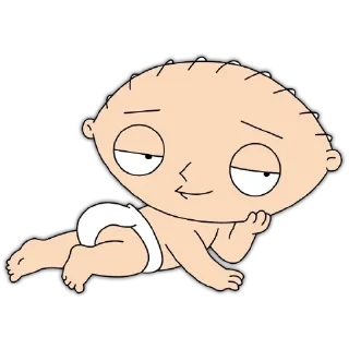 😏 emoji STEWIE GRIFFIN - [Instagram: @WiStickers] Telegram sticker 18 of 29