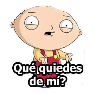 😟 emoji STEWIE GRIFFIN - [Instagram: @WiStickers] Telegram sticker 13 of 29