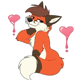 ❤‍🔥 emoji Eunos Rotor @Rotor_Fox Telegram sticker 7 of 65