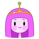 💋 emoji Princess Bubblegum Telegram sticker 7 of 20