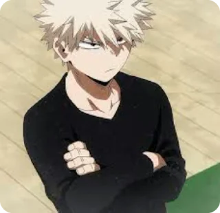 😒 emoji Bakugo tu patron Telegram sticker 5 of 29