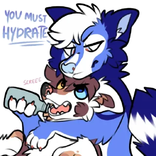 💧 emoji Tetsuro (@cozyyoteart) Telegram sticker 12 of 33