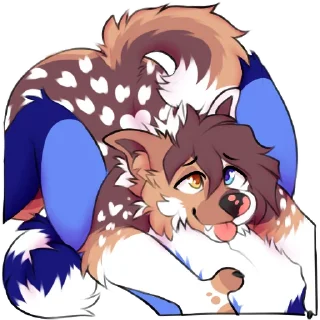 💙 emoji Tetsuro (@cozyyoteart) Telegram sticker 15 of 33