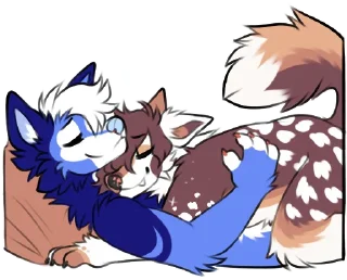 💙 emoji Tetsuro (@cozyyoteart) Telegram sticker 13 of 33