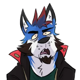 🤨 emoji Legión Volkánika Telegram sticker 24 of 43