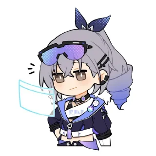 👾 emoji 👾SilverWolf | @ACCE_MEGU Telegram sticker 9 of 45