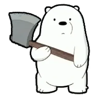 Sticker from Polar (We Bare Bears)