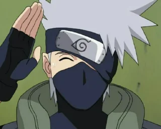 🍃 emoji Kakashi hatake Telegram sticker 15 of 53