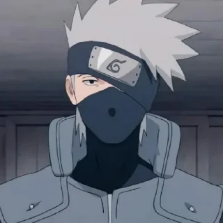 🍃 emoji Kakashi hatake Telegram sticker 22 of 53