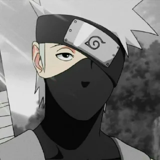 🍃 emoji Kakashi hatake Telegram sticker 7 of 53