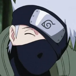 🍃 emoji Kakashi hatake Telegram sticker 23 of 53