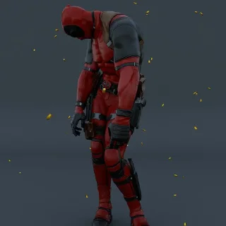😞 emoji Deadpool Telegram sticker 19 of 42