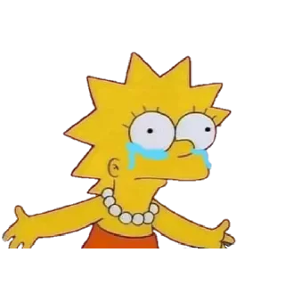 Sticker from sad