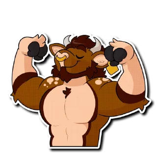 💪 emoji Nix Telegram sticker 10 of 46