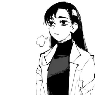 🖤 emoji Shoko Ieiri | @Toji_sama Telegram sticker 8 of 120