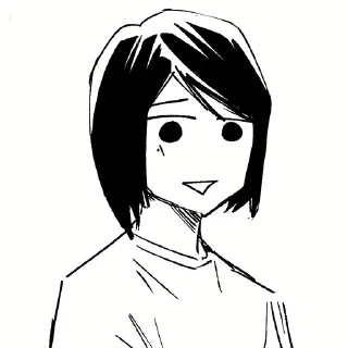🖤 emoji Shoko Ieiri | @Toji_sama Telegram sticker 15 of 120