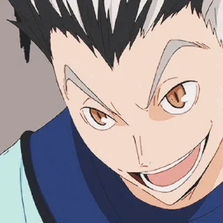 😄 emoji Haikyuu Telegram sticker 9 of 48