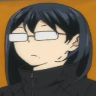 Sticker from Haikyuu