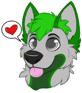❤️ emoji Fauxil’s Stinky Stickers Telegram sticker 15 of 109