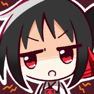 🤨 emoji 四宮かぐや Telegram sticker 11 of 34