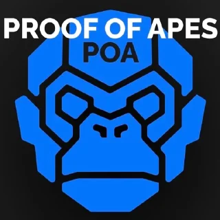 🔵 emoji Unofficial Proof Of Apes Stickers Telegram sticker 14 of 21