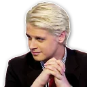 🤔 emoji Milo Yiannopoulos Telegram sticker 18 of 31
