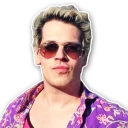 😘 emoji Milo Yiannopoulos Telegram sticker 20 of 31