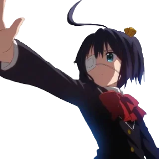✋ emoji Takanashi Rikka Telegram sticker 13 of 13