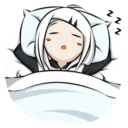 😴 emoji (Misaki/Rikka) @Blood_Darkness Telegram sticker 8 of 120