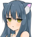 😒 emoji (Misaki/Rikka) @Blood_Darkness Telegram sticker 18 of 120
