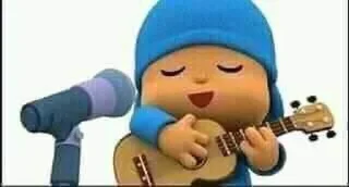 🎤 emoji Pocoyo Telegram sticker 20 of 36
