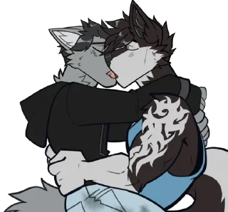 ❤️‍🔥 emoji Lance and Danya! @Maverick1452 Telegram sticker 24 of 38