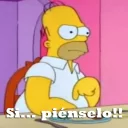 😬 emoji A to mi co @SimpsonsGrupo Telegram sticker 24 of 120