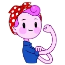 💪 emoji Princess Bubblegum Telegram sticker 11 of 20
