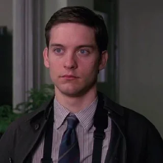 😐 emoji Tobey Maguire @Alireza_ssr Telegram sticker 10 of 83